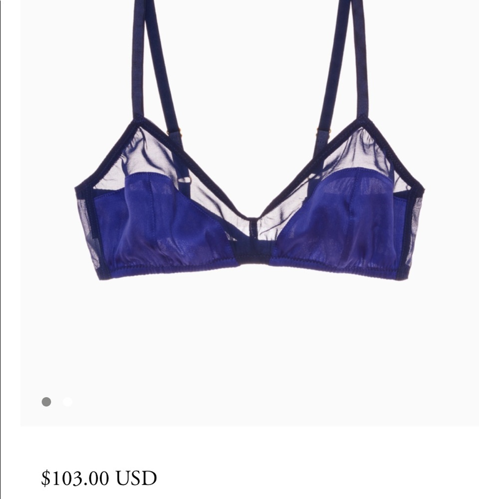 NWT Araks Beatrice Bralett Sea Wave
